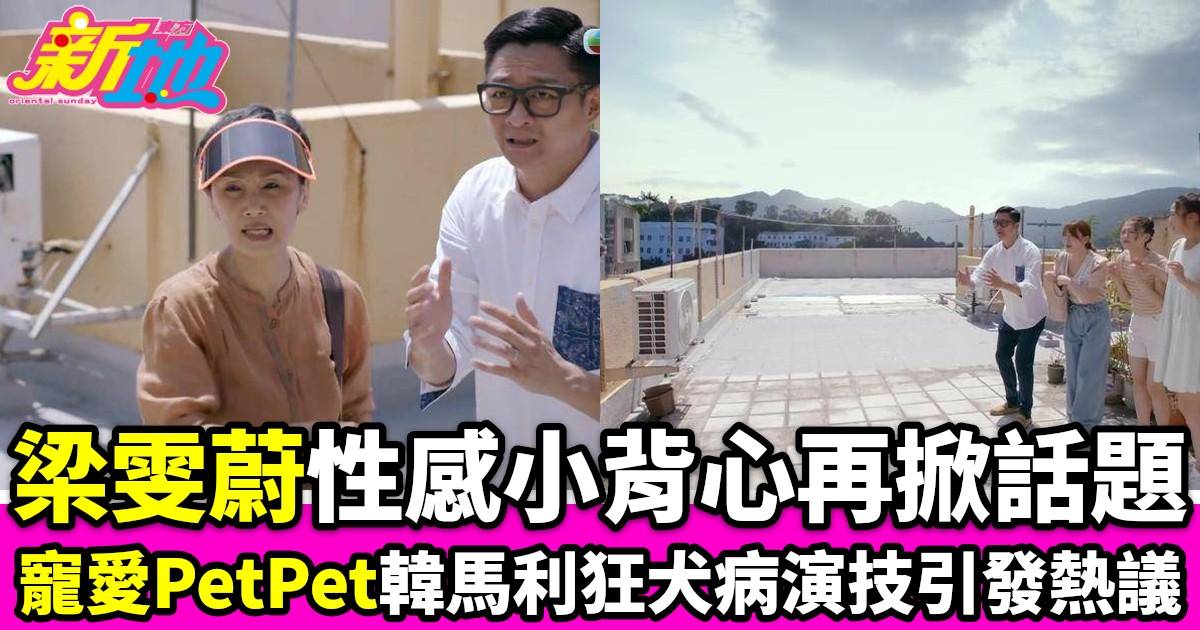 寵愛PetPet｜韓馬利狂犬病演技引發網友熱議梁雯蔚性感小背心再掀話題