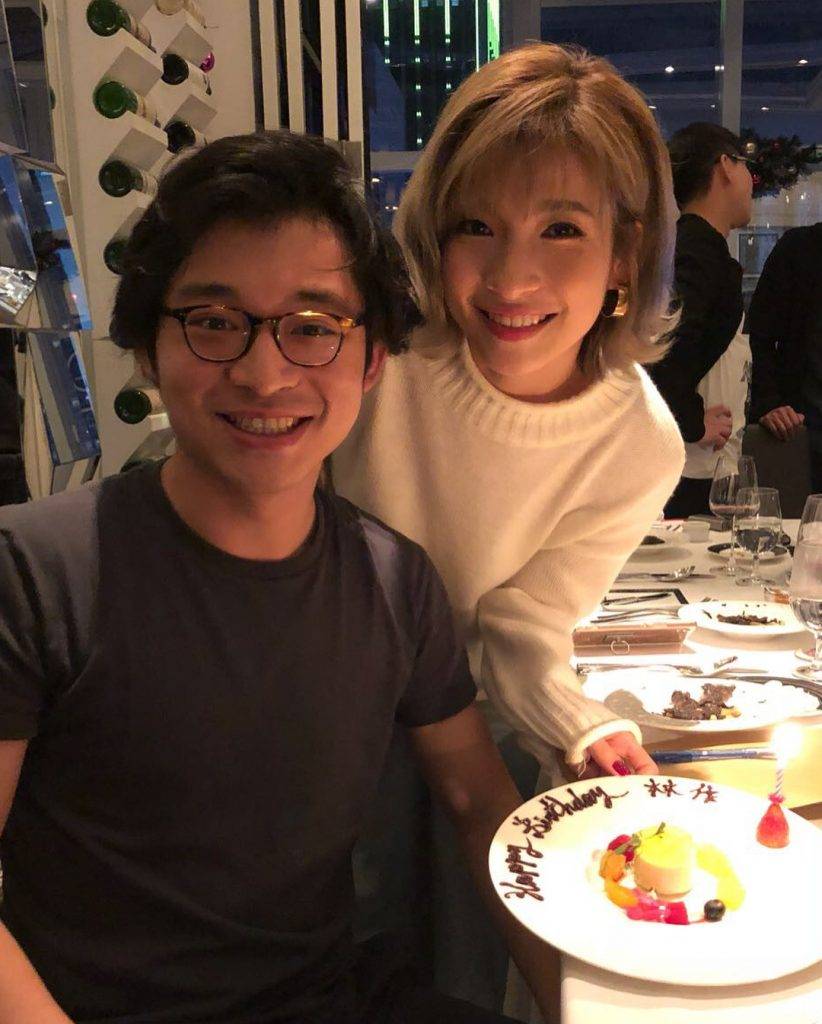 林作與前女團AsOne陳嘉茵曾同一經理人公司，林作生日，陳嘉茵與公司同事一起為他慶祝。