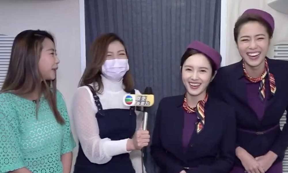鄺潔楹155cm扮演「最矮空姐」！《學是學非》 破例投身航空業「有今生無來世」