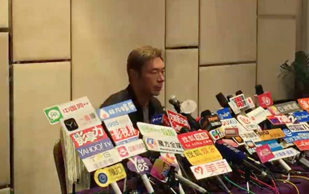 鄭秀文 許志安 (圖片來源:直播截圖)