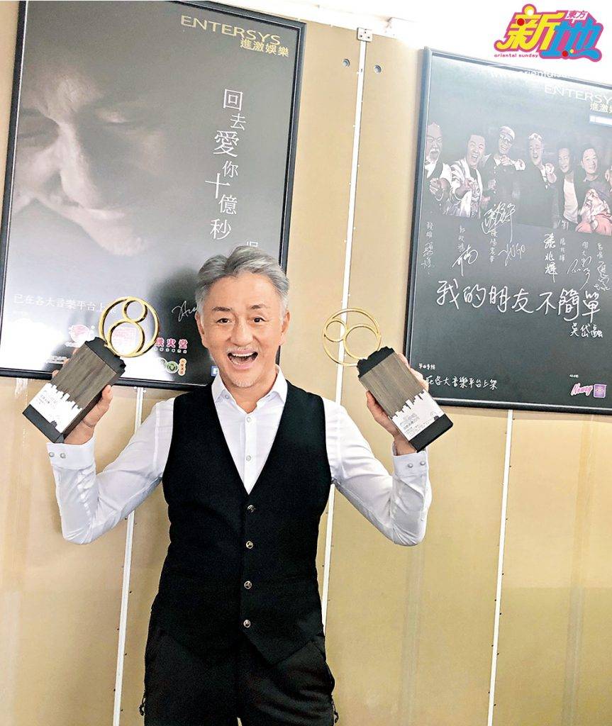 獲頒「共鳴新歌手獎」及「共鳴金曲獎」，「登六」 嘅吳岱融成為樂壇最老新人。
