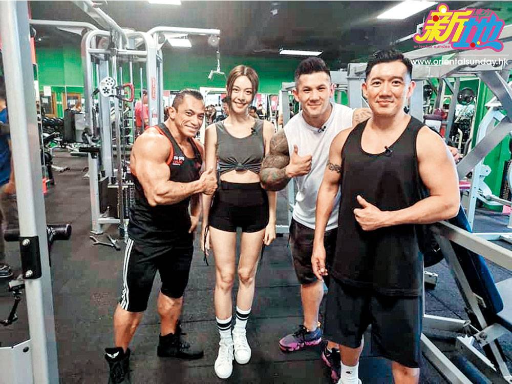 李元玲 大馬女神 去年4月 Cathryn為杜汶澤主持的節目《走佬去馬拉》擔任嘉賓，陪對方到馬來西亞的健身室做Gym。