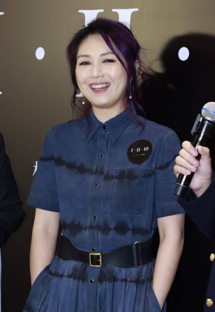 國泰空姐 楊千嬅日前出席活動笑容燦爛。