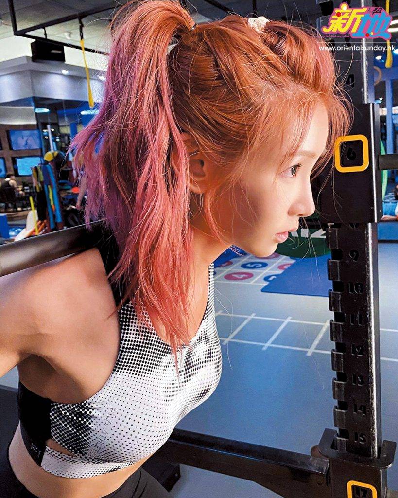  Jessica 近年迷上做 Gym，她直言做 Gym 給她很大滿足感