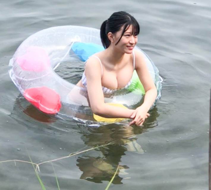 NMB48上西怜寫真《水の温度》2月出DVD！ 19歲美胸女王大解放