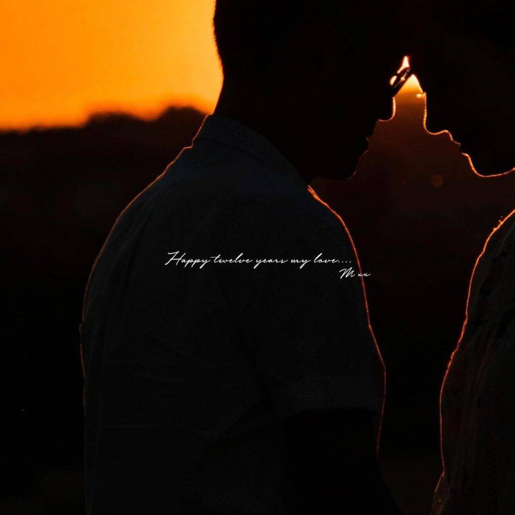早前慶祝結婚12週年，李嘉欣在社交網上載與老公的幸福剪影合照。