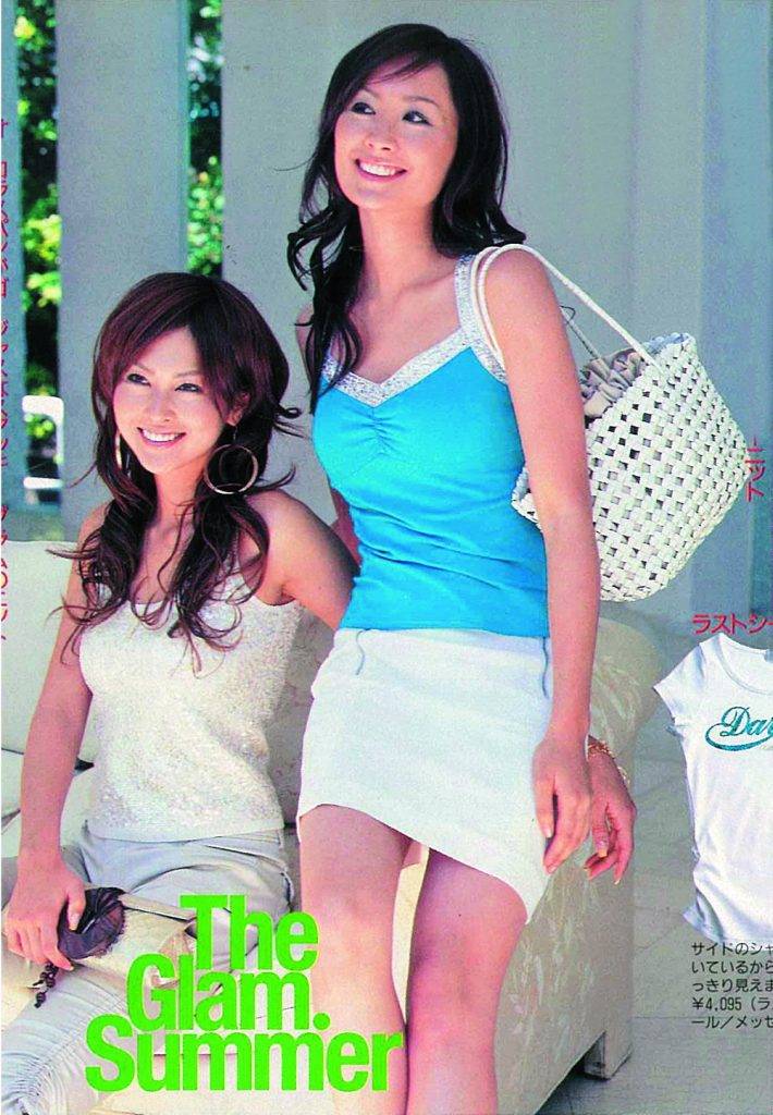 家好月圓 當年只有21歲的陳法拉，青春無敵，成為日本潮流雜誌的搶手模特兒。