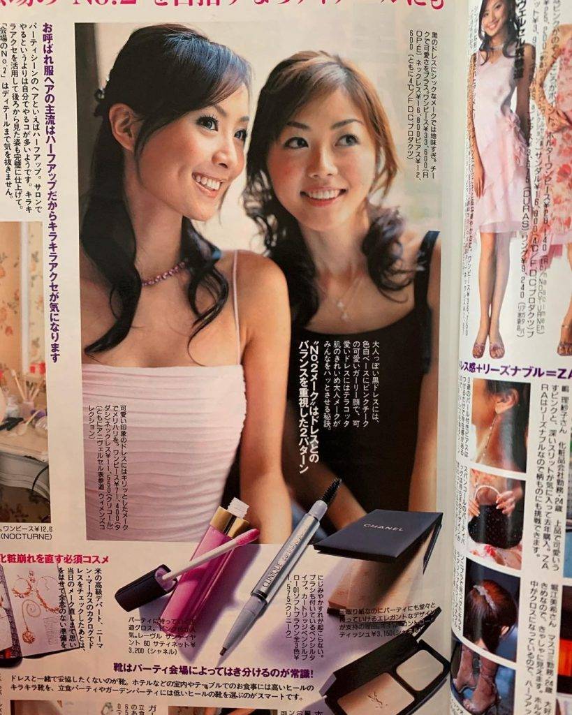 家好月圓 陳法拉五官清秀好上鏡，當年在日本留學被監護人介紹做《JJ》雜誌模特兒。