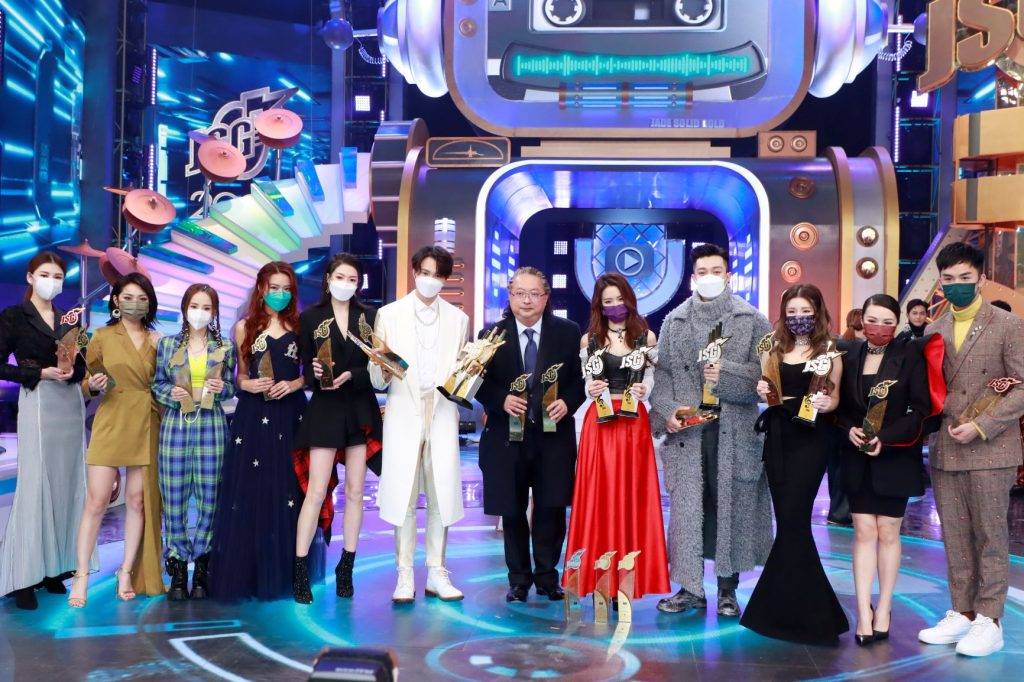 曾志偉 今年1月1日舉行的《勁歌金曲頒獎典禮2020》，星夢娛樂旗下歌手壟斷大部份獎項。