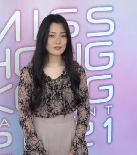 香港小姐2021 19歲，由美國加州返港參選。