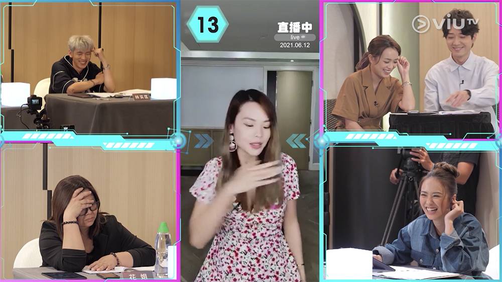 有參賽者選擇唱姜濤的歌，但花姐完全唔Buy。（圖片來源：ViuTV）