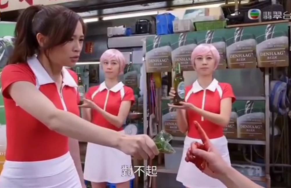 直播王 近日寶珊和寶君都有客串助陣TVB新劇《智能愛人》。