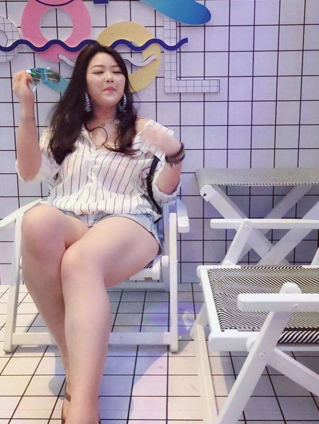 邵氏 江貴璧在其社交網公開自己曾經體重超過180磅。