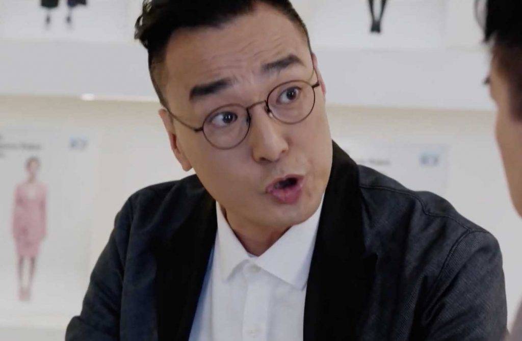 鄒凱光在《理想國》飾演機械人公司的Sales，與《智能愛人》中陸永的身份相近。