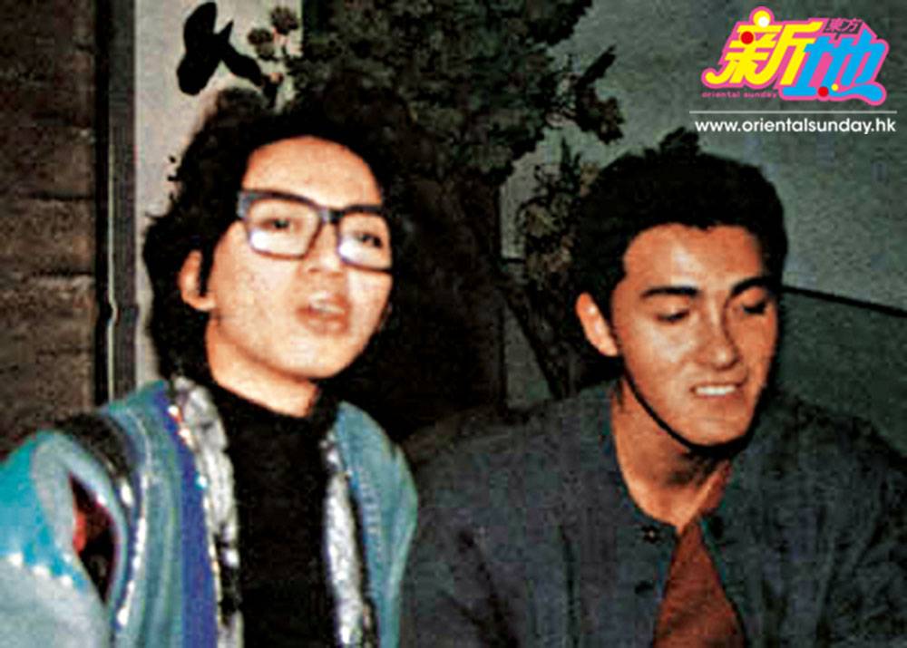 當年的梅艷芳與高橋雅宏。（圖片來源：東方新地）