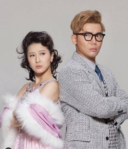 黃建東和「40億千金」蔡頌思最近在舞台劇《老公你好悶呀﹗》飾演一對夫妻﹗