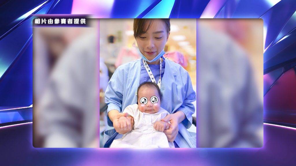 鍾卓穎（Ash）是新生嬰兒深切治療部的護士（圖片來源：ViuTV提供圖片）