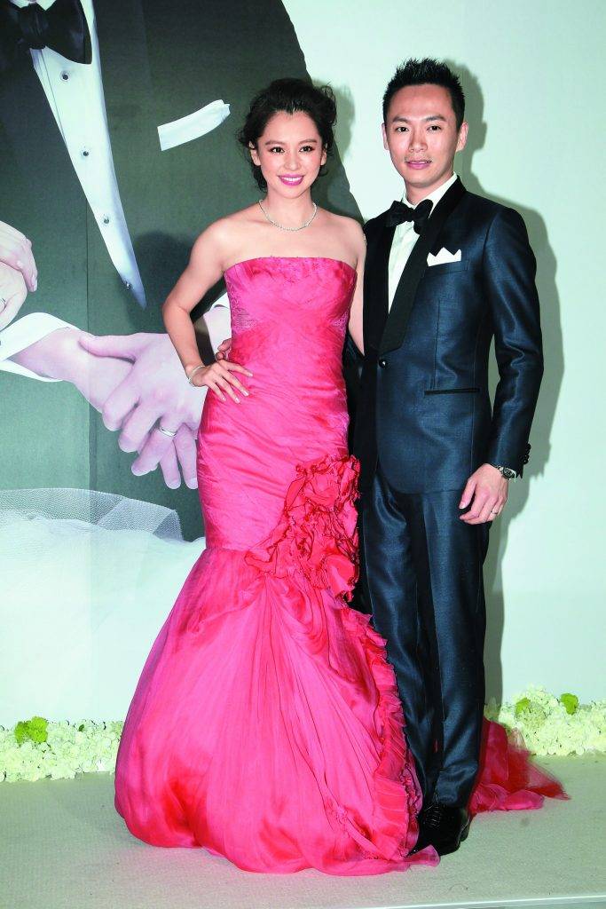  徐若瑄與李雲峰在14年完婚。