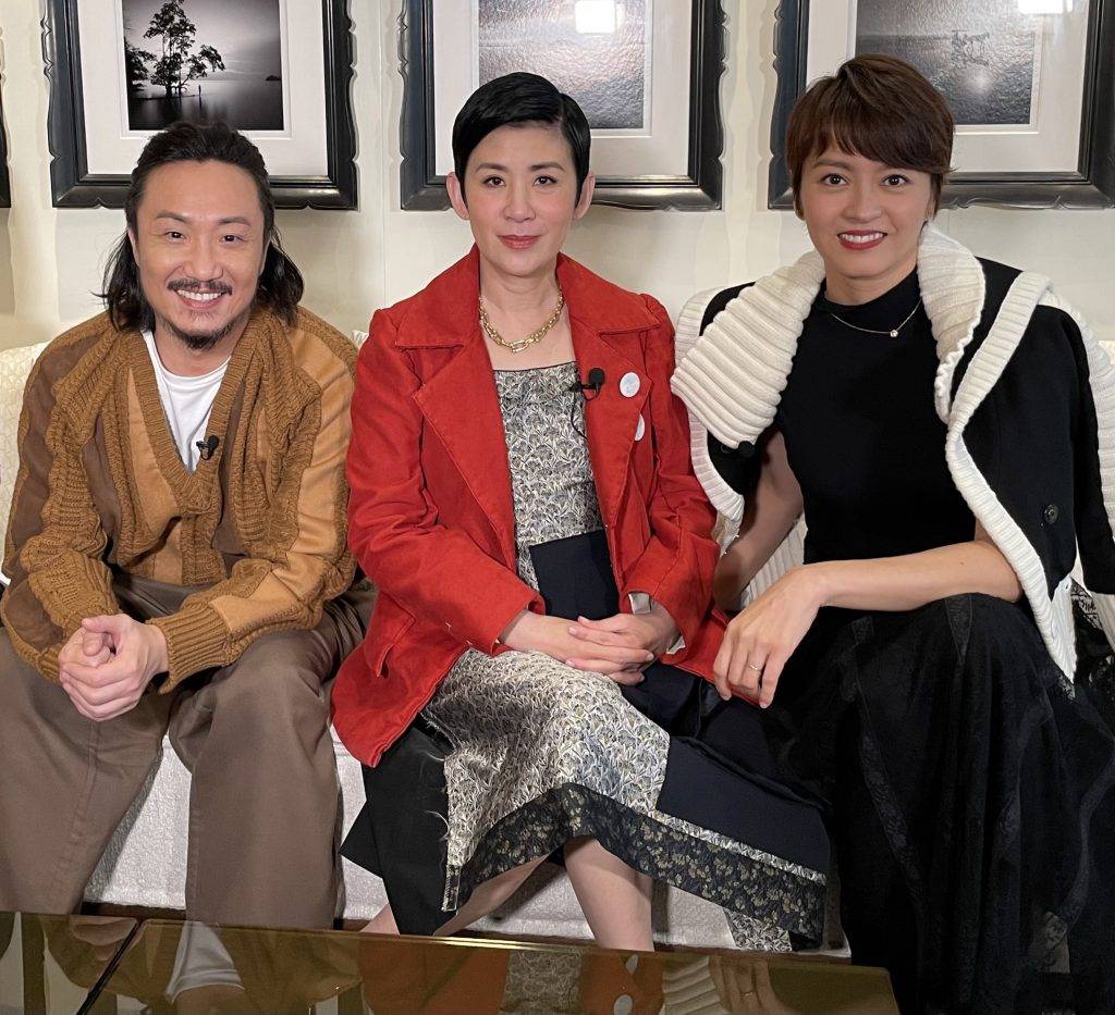 闔家辣 吳君如、梁詠琪Gigi）、鄭中基Ronald）日前接受香港開電視主播王凌燕專訪。
