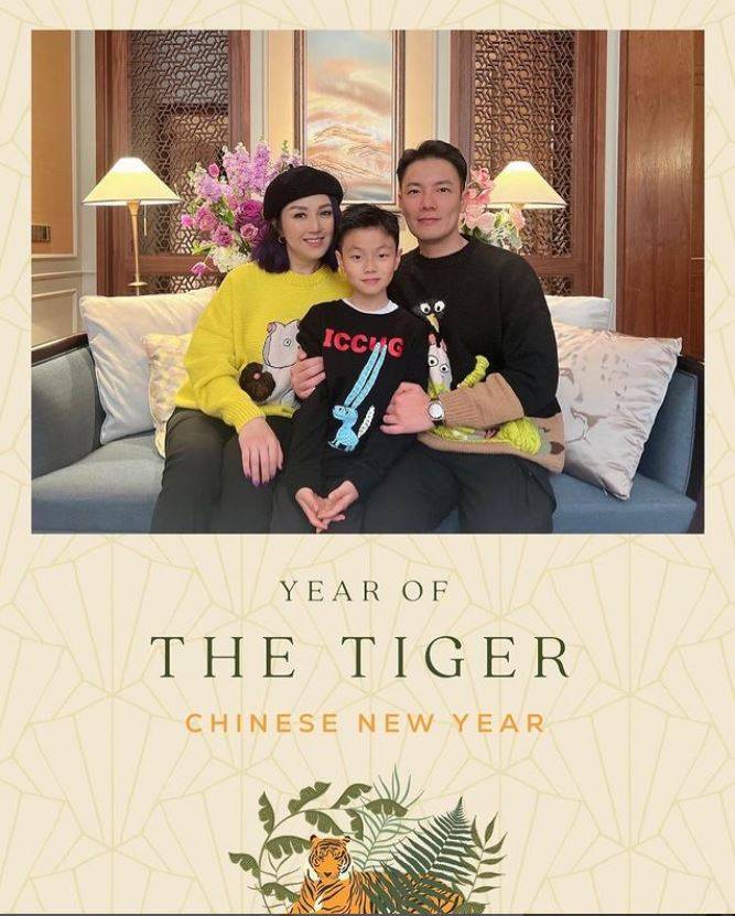 虎年娛圈預測 日前48歲生日的楊千嬅，與老公丁子高及兒子Torres已移居內地長住。