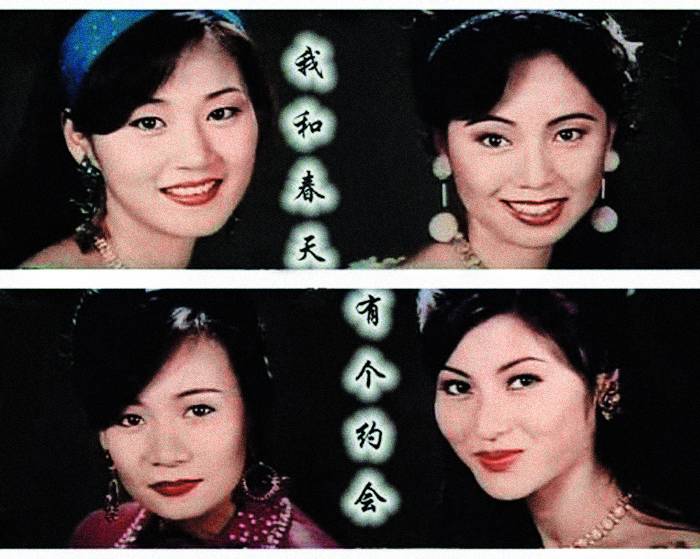 江華 鄧萃雯當年在《我和春天有個約會》飾演的姚小蝶楚楚可人，也難怪江華會被她迷倒。