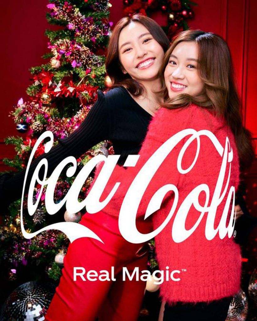 王家晴 COLLAR 早前COLLAR未成團前，Ivy和Candy已一齊拍過可口可樂廣告。
