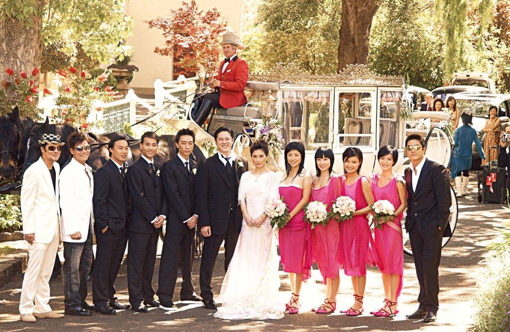 陳子聰 2003年陳子聰和何超儀於澳洲結婚。