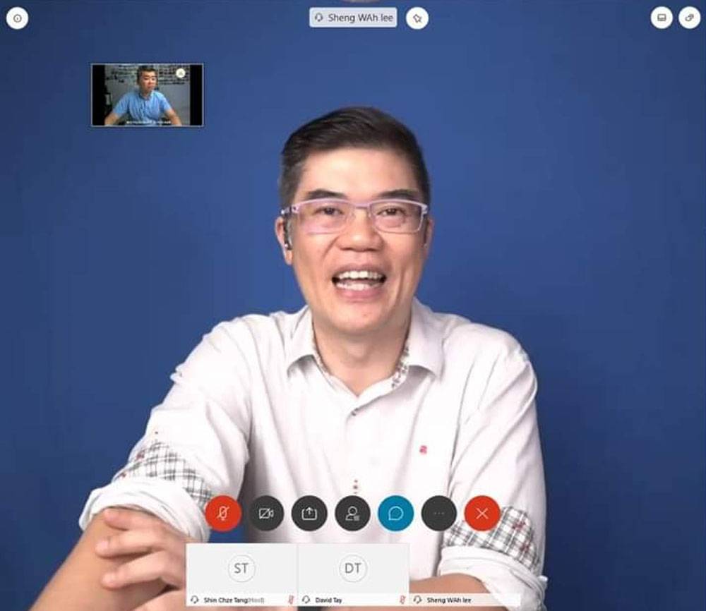 360秒人生課堂 李炫華目前只舉辦網上直播課程，他指要待疫情穩定後，才會再度面對面開班授課。