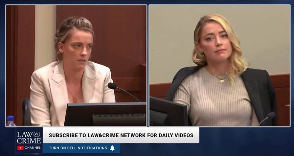 Amber Heard Amber在庭上作供親證自己在《水行俠2》中的戲份被大幅刪減。