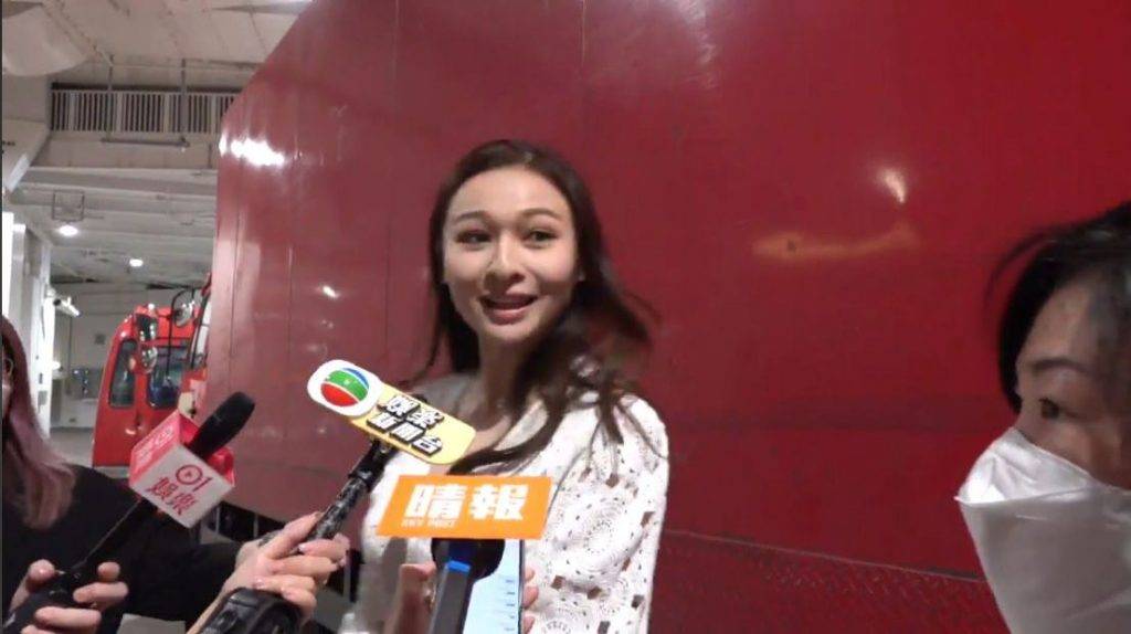 香港小姐2022 資深演員林俊賢之女林卓錡。