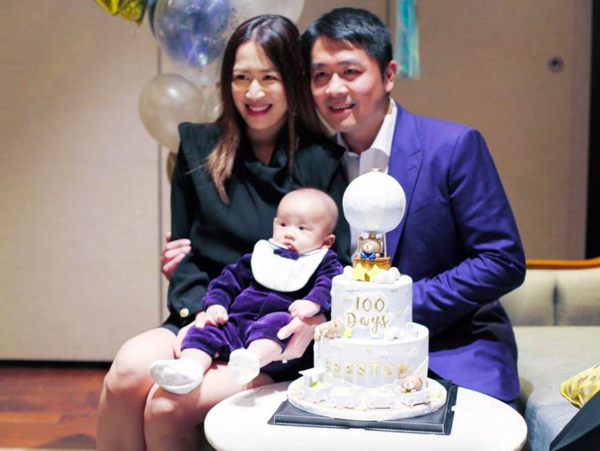 離巢 tvb 岑杏賢與圈外男友結婚，在去年9月誕下愛女。