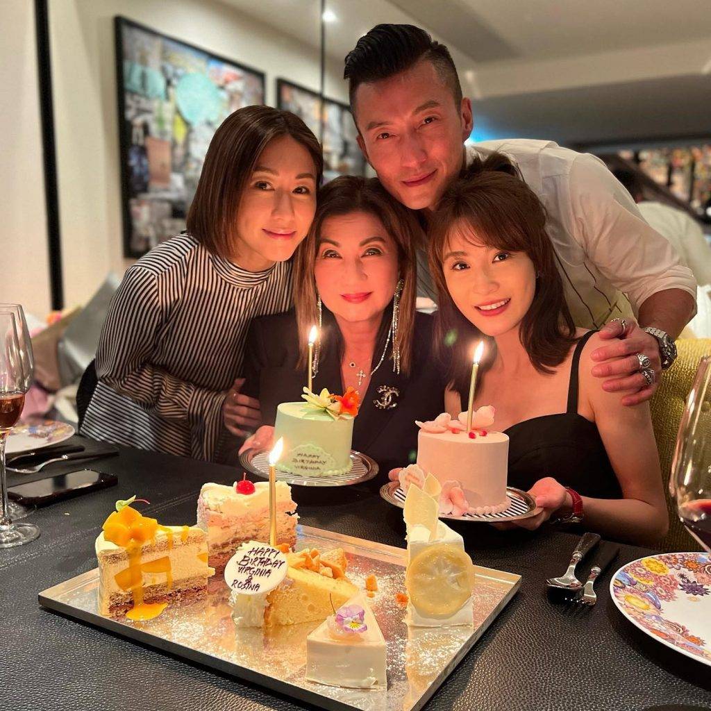 林夏薇 林夏薇日前35歲生日，有樂易玲、胡定欣及陳山聰為她慶生。