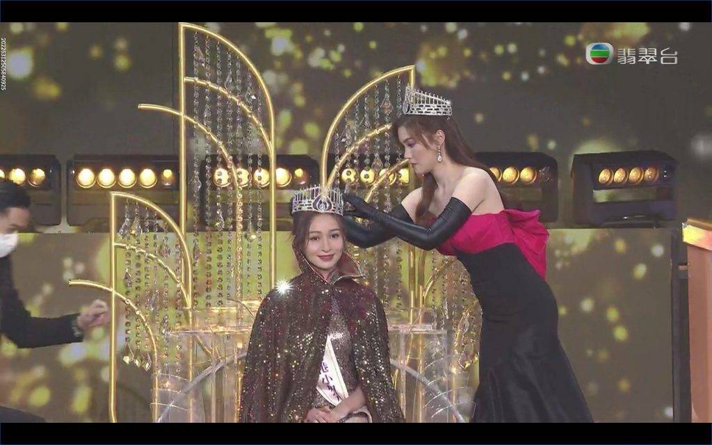 林鈺洧 林鈺洧奪冠成為2022香港小姐！