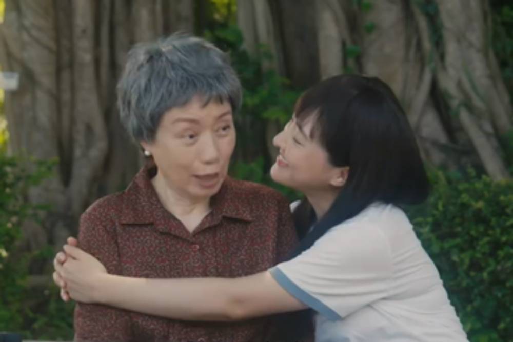 美麗戰場 程可為在《美麗戰場》中飾演陳瀅嫲嫲Susan，要戴上灰色假髮扮老。