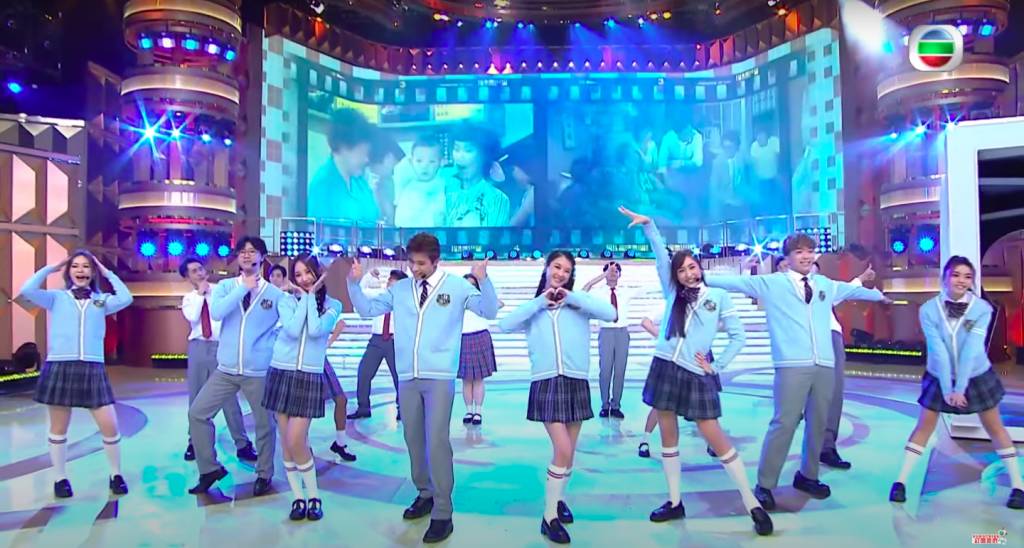 萬千星輝賀台慶2022 司儀 歌舞 TVBuddy狂想曲 plt 一班《聲夢傳奇》的成員一起唱歌跳舞