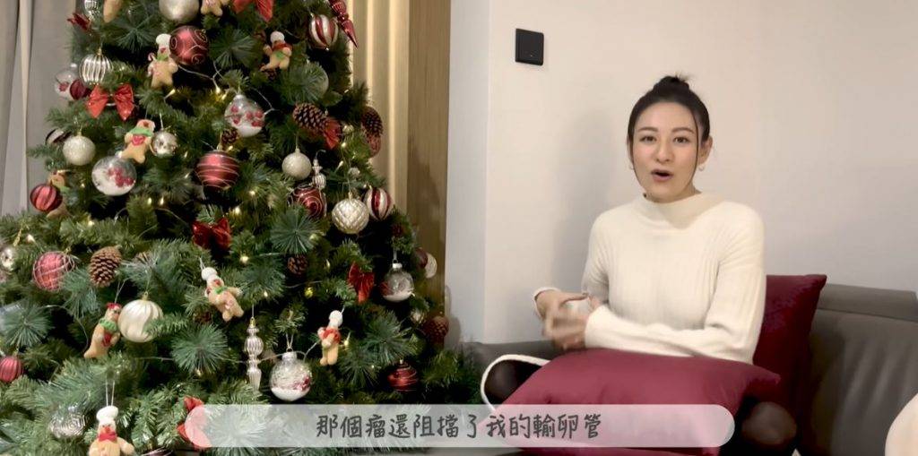 江若琳 江若琳以為是自己曾患子宮畸胎瘤而影響受孕。