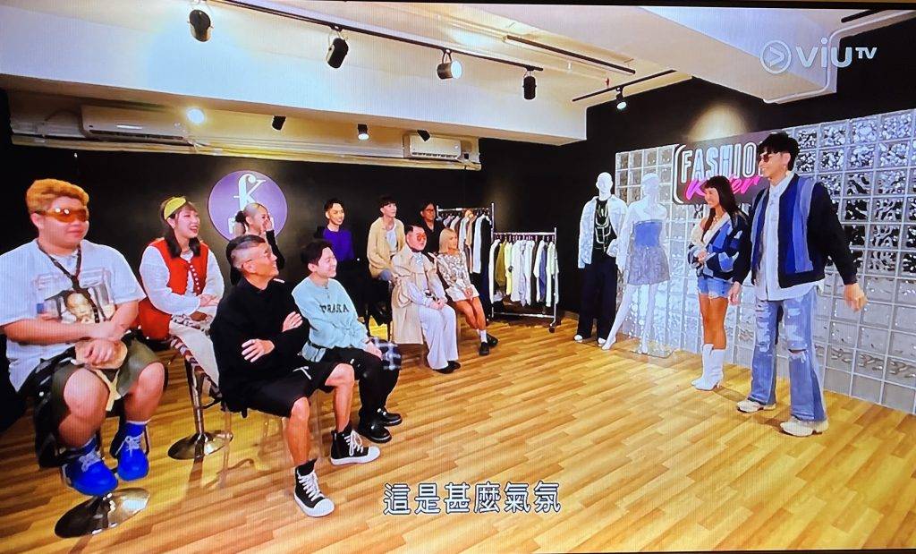 Fashion Killer 郭嘉駿 fashion 大會分兩組，為《戀講嘢》主持設計造型。