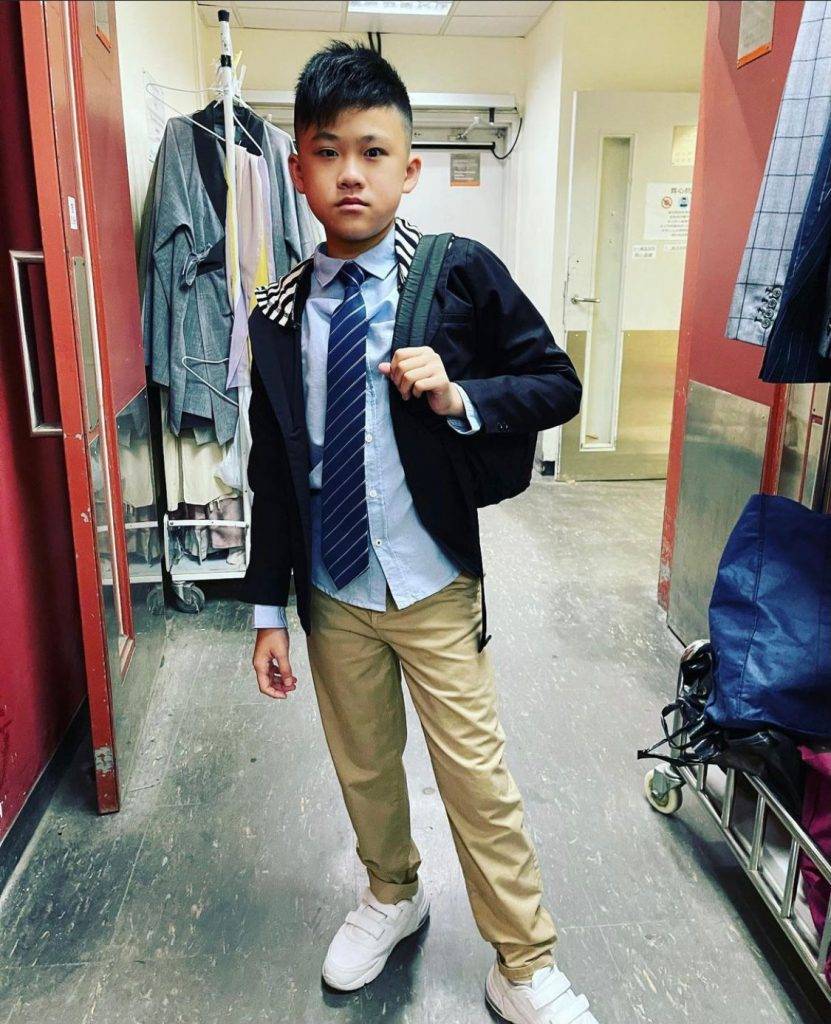 愛回家 11歲的梁禹勤飾演Philip仔不經不覺有6年，現在已成為一位少年。
