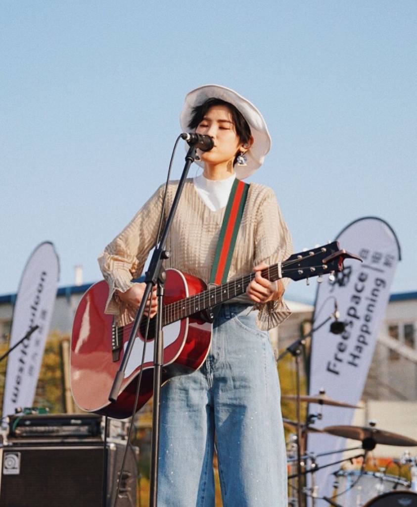 中年好聲音 亞洲星光大道 陳蕾曾做獨立歌手，不時到外國參加音樂節爭取曝光機會。