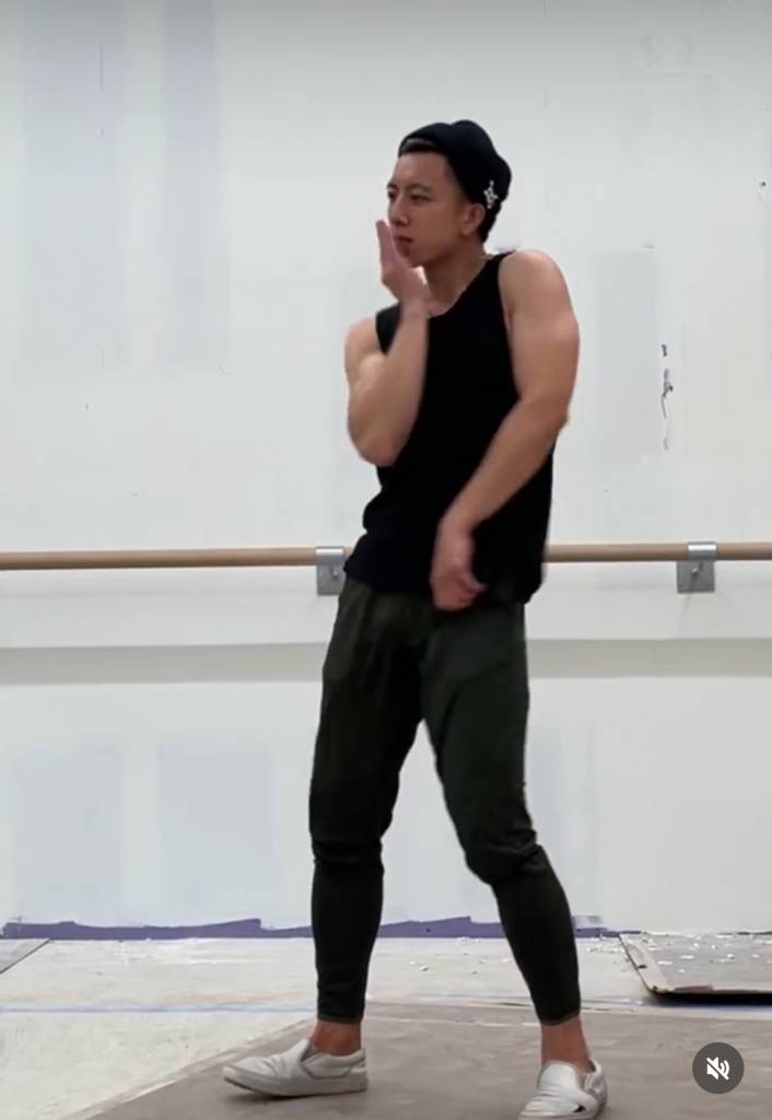 全民造星5 拉丁舞導師Lyaman在其IG中有不少跳舞片段