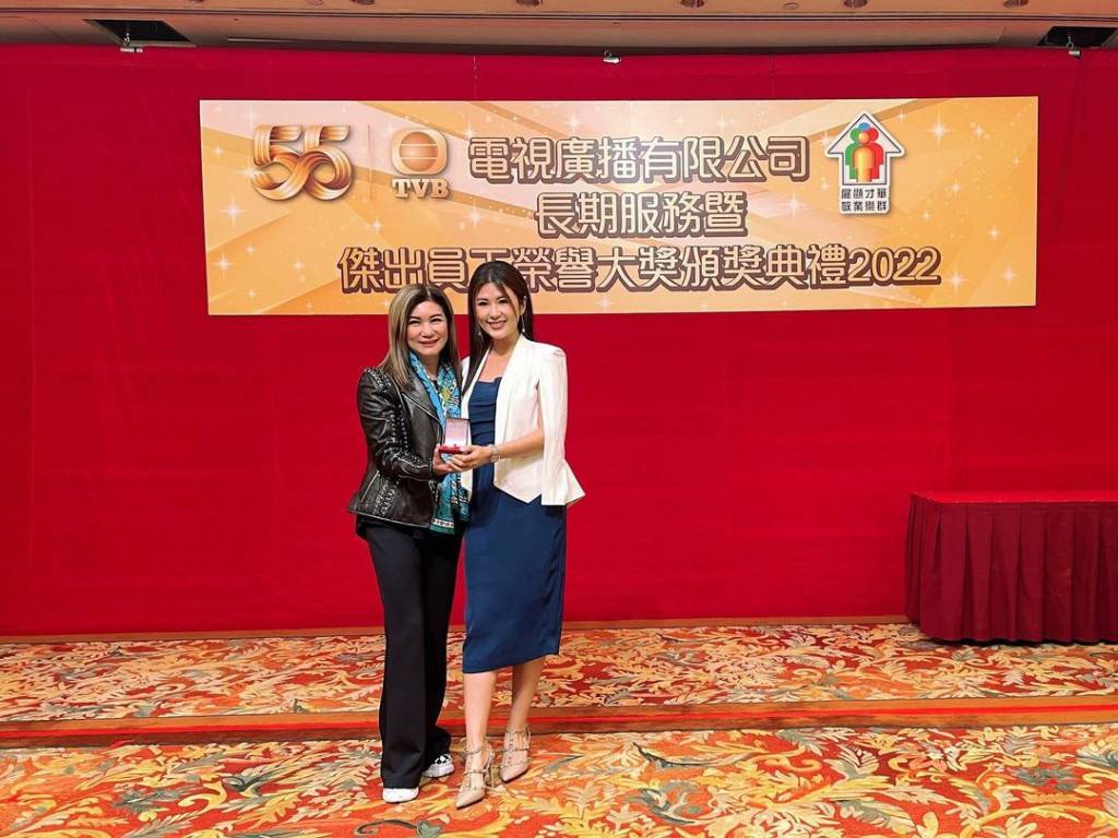 趙璧渝 趙璧渝去年獲頒10年「老人金牌」，並由樂易玲頒獎。