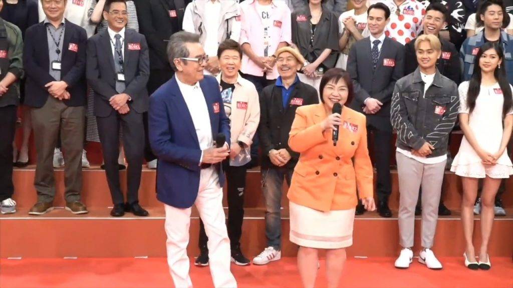 逆天奇案2 姜大卫、麦玲玲（图片来源：TVB娱乐新闻台截图）
