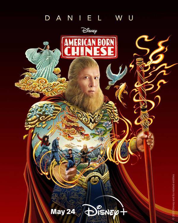 吳彥祖 由吳彥祖主演的美劇《西遊ABC》American Born Chinese）將於5月24日首播。
