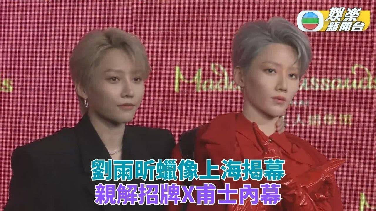 劉雨昕親解蠟像X手勢因由 讚製作過程精細