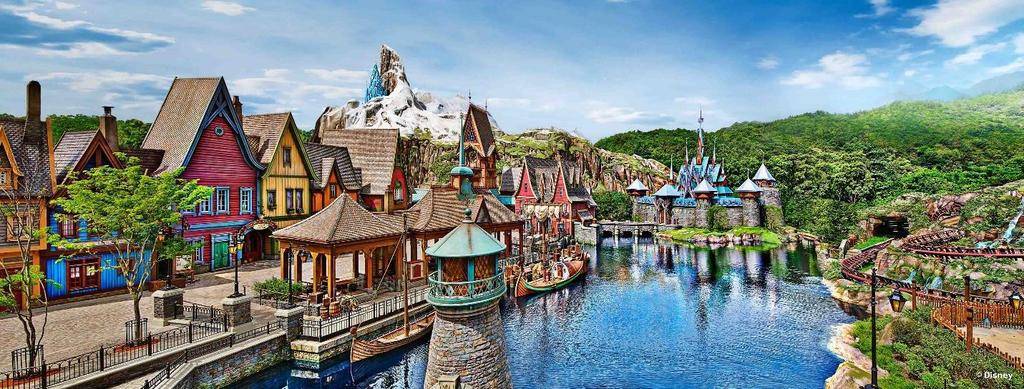 香港迪士尼樂園 魔雪奇緣世界 