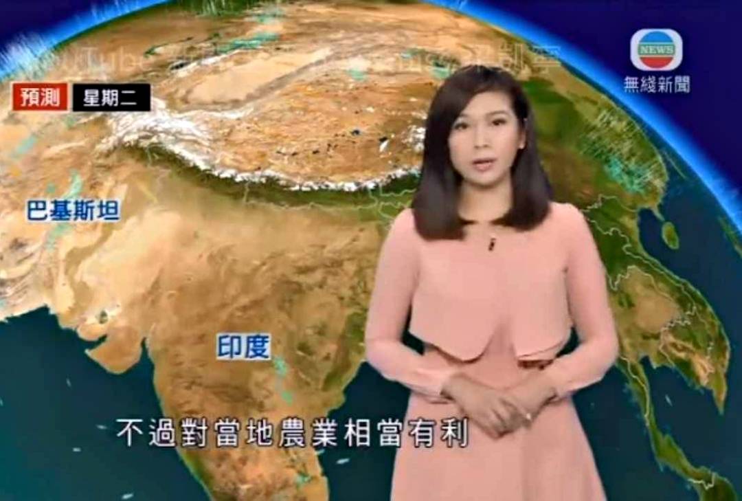 梁凯宁 在TVB时，梁凯宁又兼做「天气女郎」。
