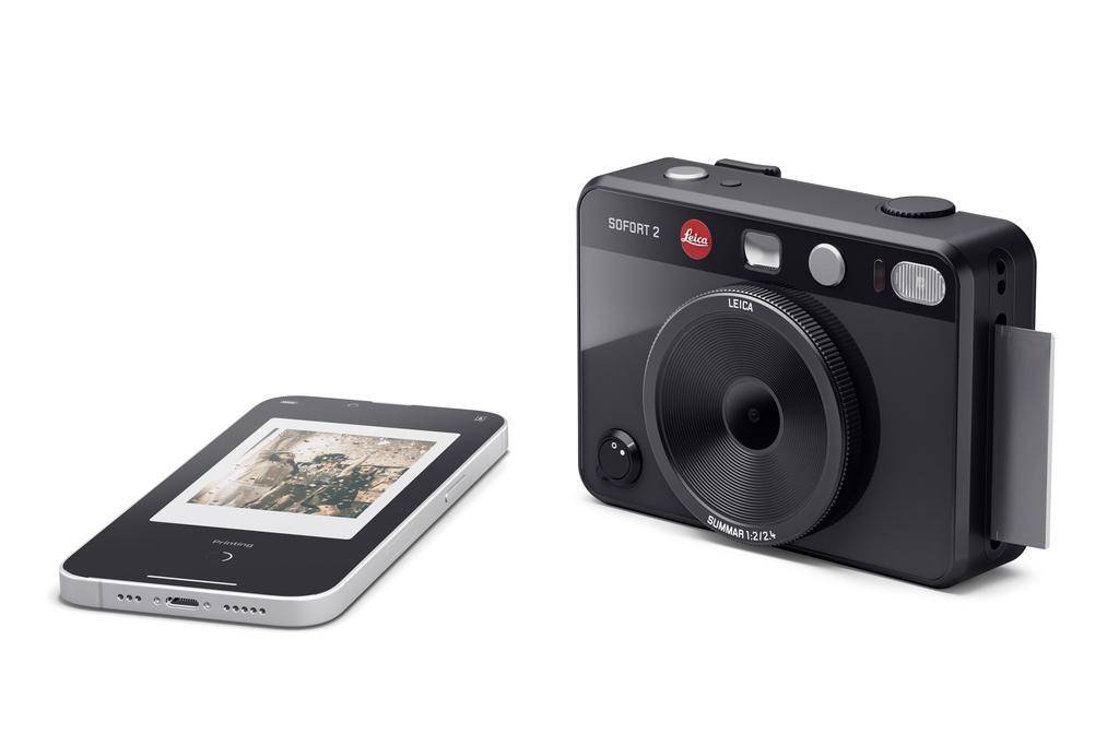 攝影帶 即影即有相機 Leica Sofort2 Phone black HiRes RGB