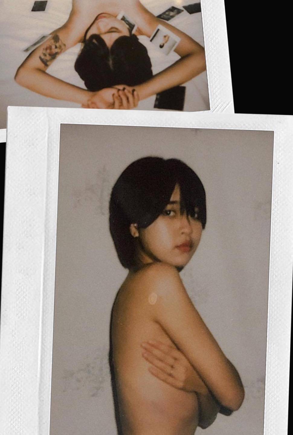 恋讲嘢 hana Hana公开当时所影的裸照。