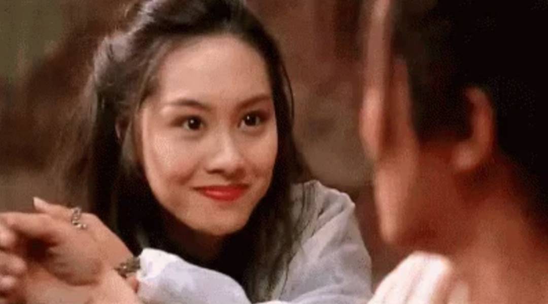 网民票选 1995年扮演「紫霞仙子」时，朱茵只得24岁。