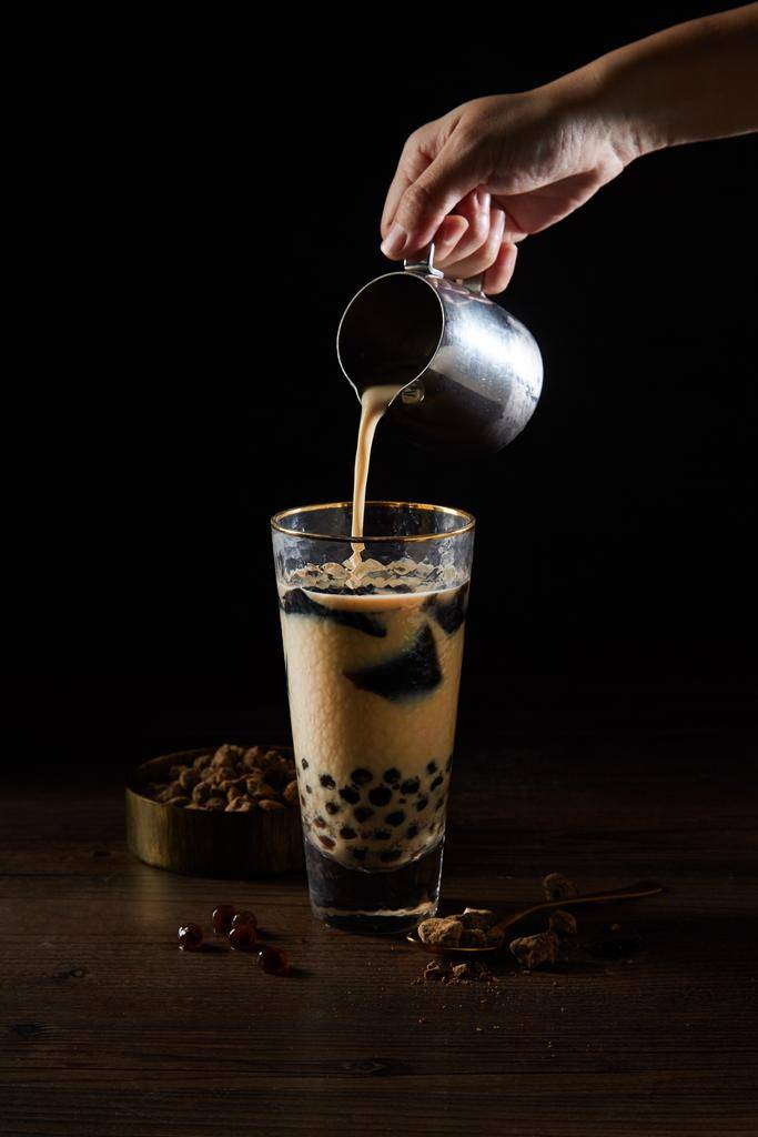 moko新世紀廣場 手搖飲品狂歡祭 嚐仙 黑糖神仙珍珠奶茶